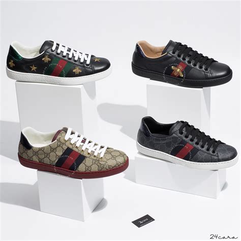 gucci ace star blackgold starwherw the bee is|are Gucci ace sneakers worth it.